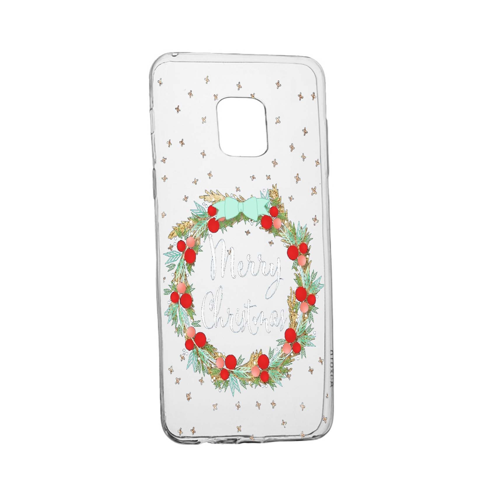 Husa Silicon Xmas, Compatibila Cu Nokia XR20, rezistenta la uzura, anti-alunecare, 312