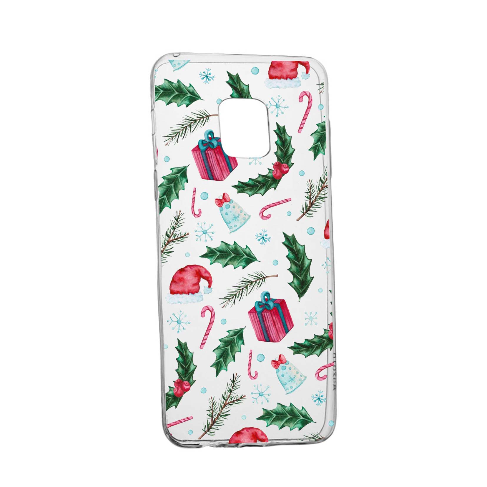 Husa Silicon Xmas, Compatibila Cu Nokia XR20, rezistenta la uzura, anti-alunecare, 314