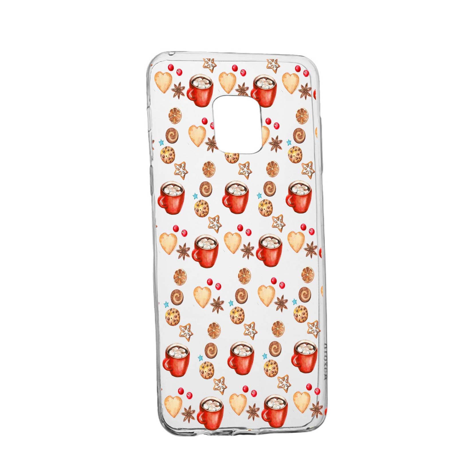 Husa Silicon Xmas, Compatibila Cu Nokia XR20, rezistenta la uzura, anti-alunecare, 343