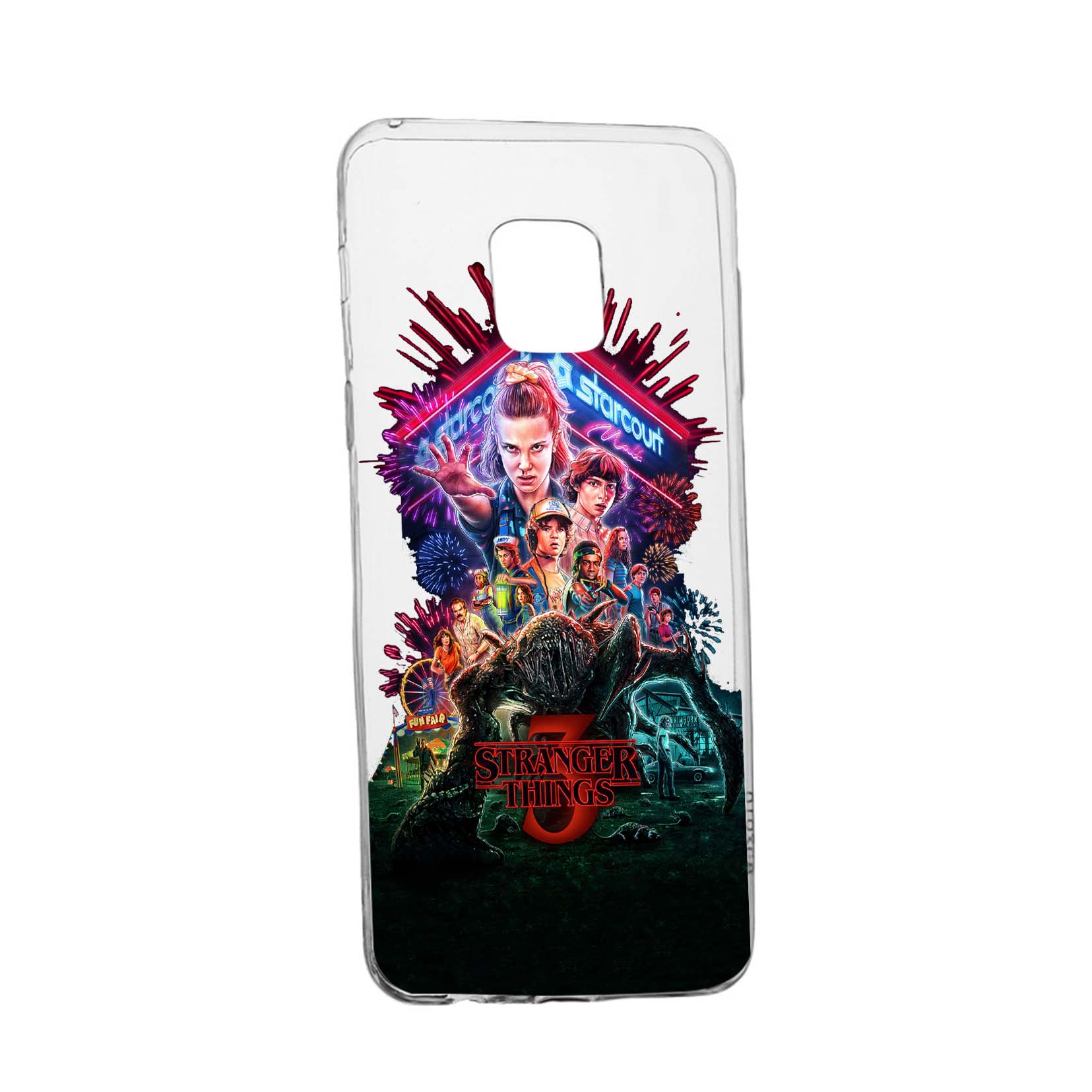 Husa Silicon Stranger Things, Compatibila Cu Nokia XR20, rezistenta la uzura, anti-alunecare, 372