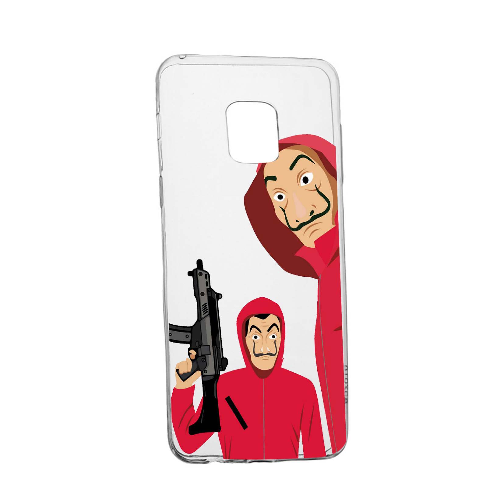 Husa Silicon La Casa de Papel, Compatibila Cu Nokia XR20, rezistenta la uzura, anti-alunecare, 392