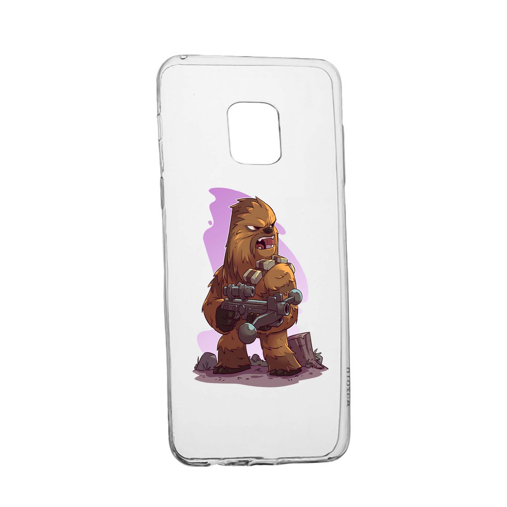 Husa Silicon Star Wars Chewbacca, Compatibila Cu Nokia XR20, rezistenta la uzura, anti-alunecare, 401