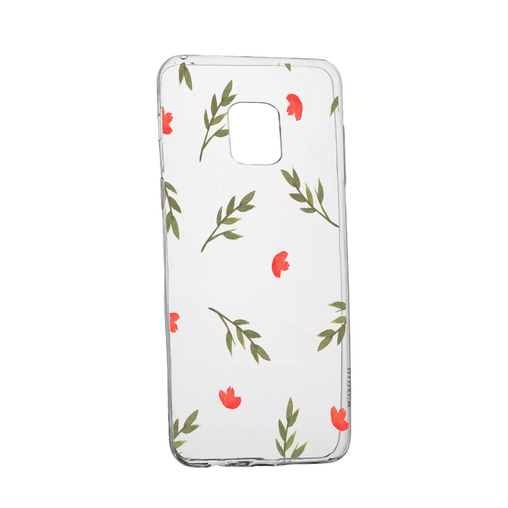 Husa Silicon Flowers, Compatibila Cu Nokia XR20, rezistenta la uzura, anti-alunecare, 516