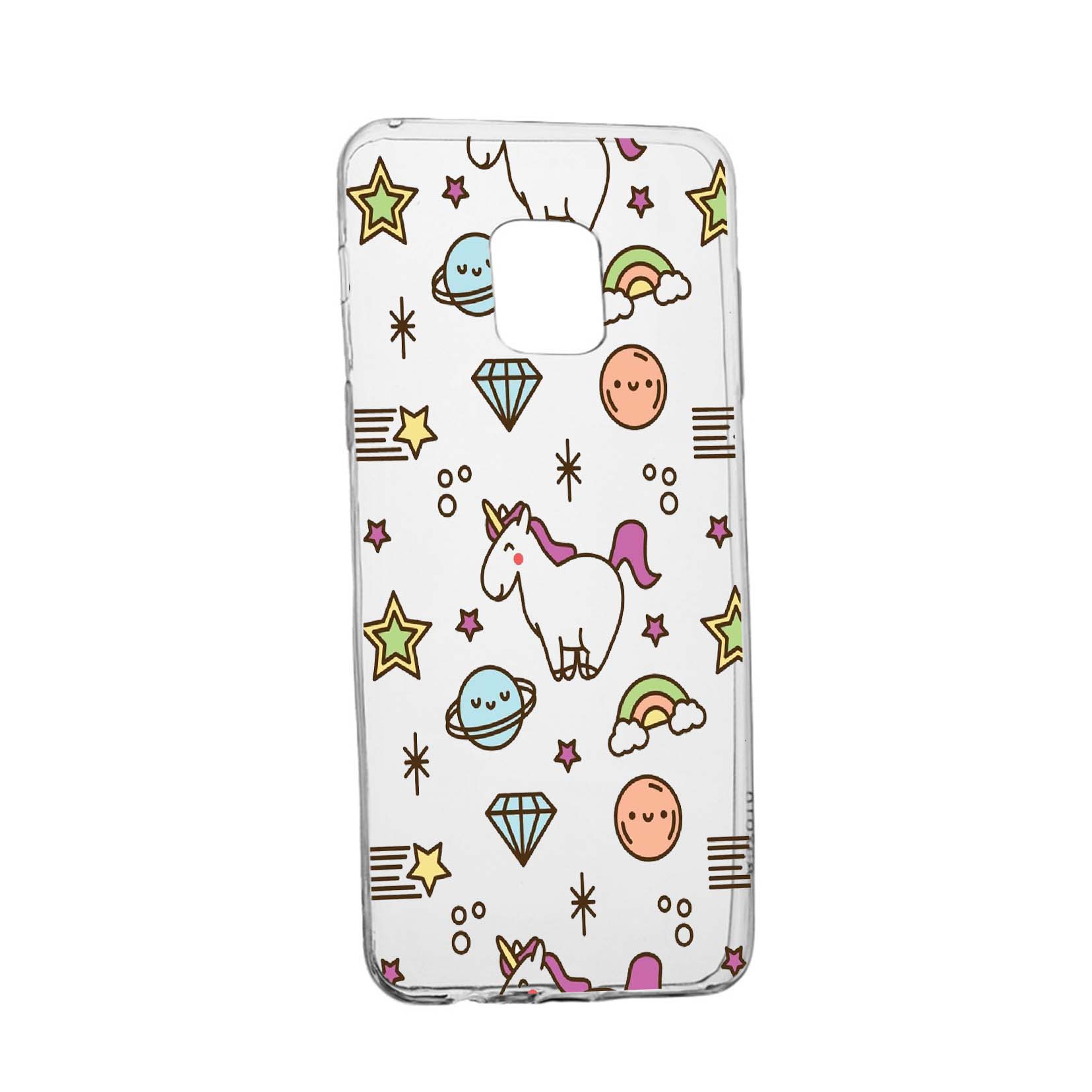 Husa Silicon Unicorn - universe, Compatibila Cu Nokia XR20, rezistenta la uzura, anti-alunecare, 526