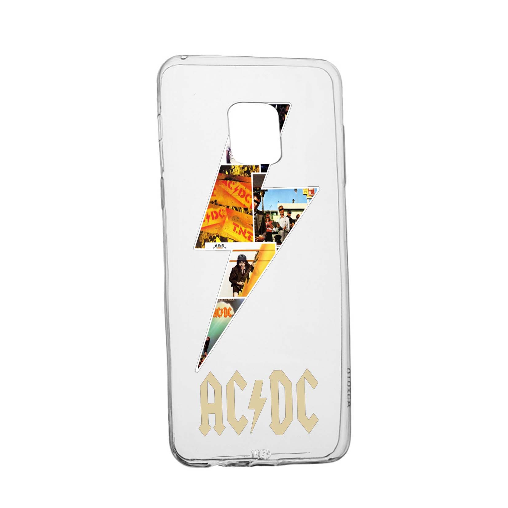 Husa Silicon AC/DC, Compatibila Cu Nokia XR20, rezistenta la uzura, anti-alunecare, 534