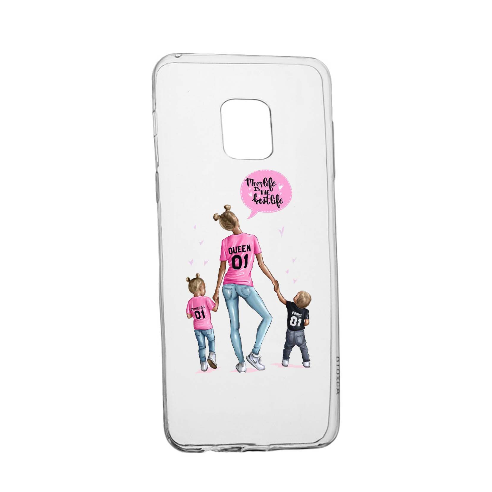 Husa Silicon Mom Life, Compatibila Cu Nokia XR20, rezistenta la uzura, anti-alunecare, 557