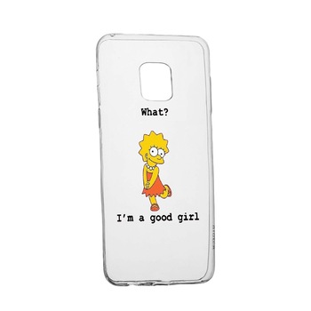 Husa Silicon Lisa - I'm a good girl, Compatibila Cu Nokia XR20, rezistenta la uzura, anti-alunecare, 591 Husa Silicon Lisa - I'm a good girl, Compatibila Cu Nokia XR20, rezistenta la uzura, anti-alunecare, 591