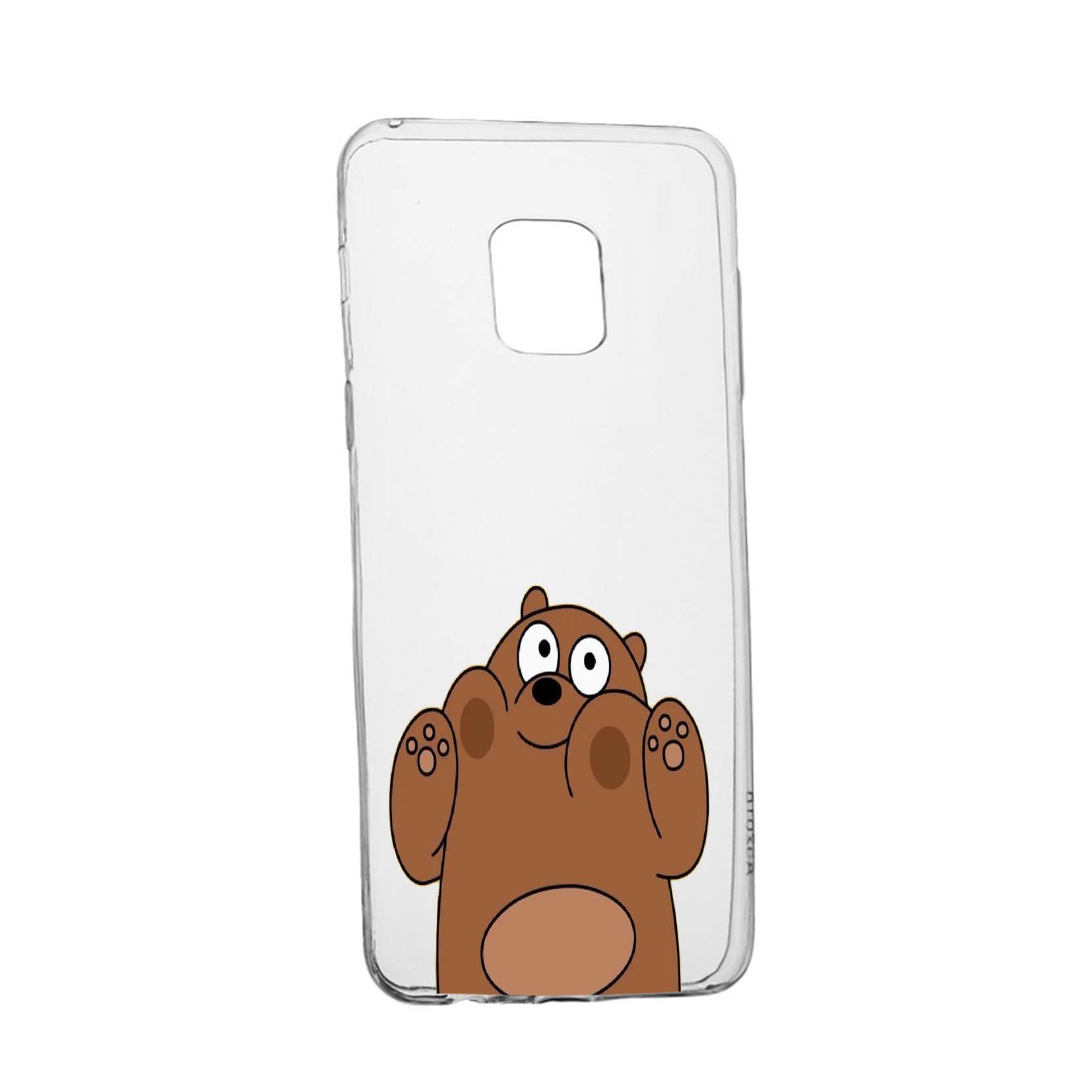 Husa Silicon Bears, Compatibila Cu Nokia XR20, rezistenta la uzura, anti-alunecare, 589