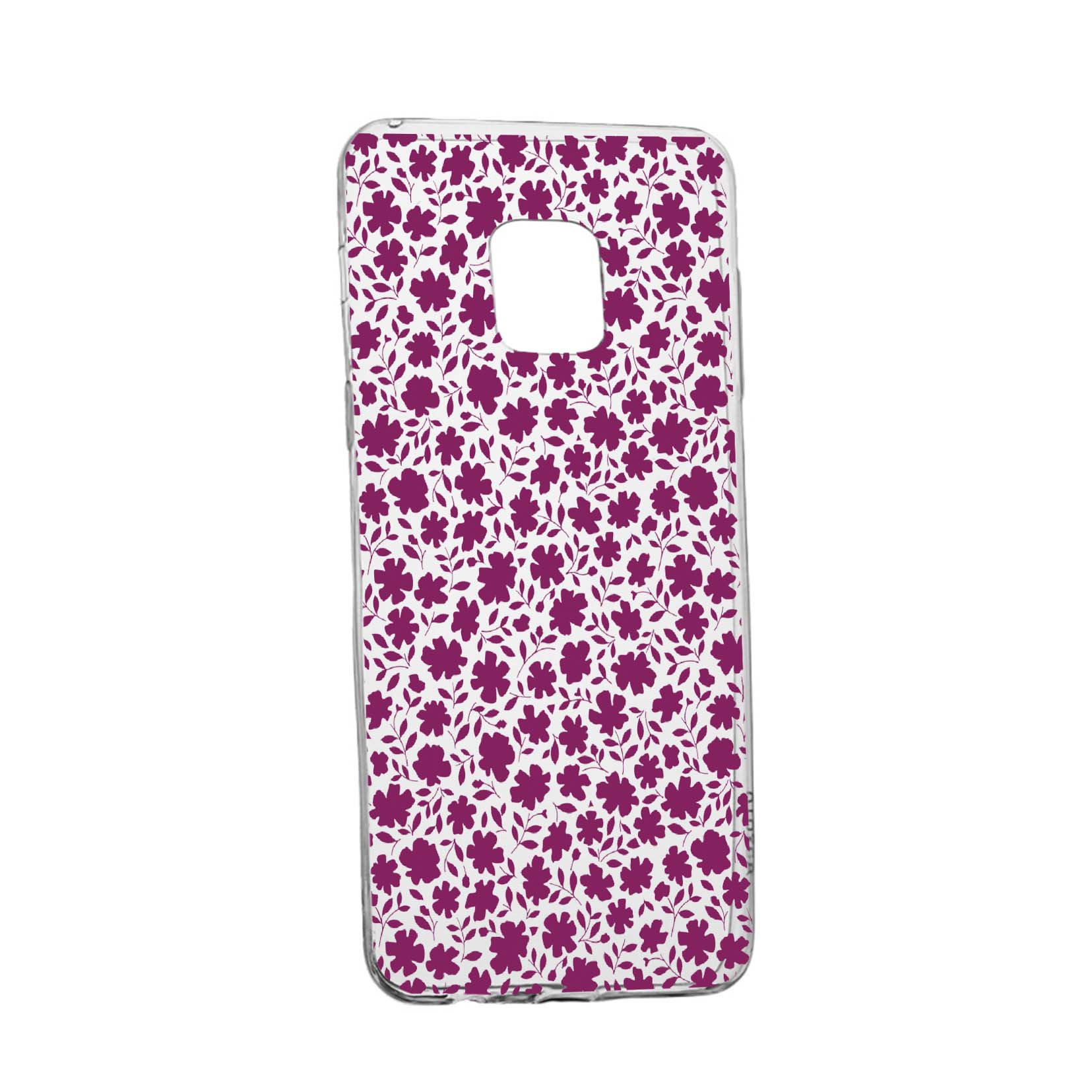 Husa Silicon Flowers Pattern, Compatibila Cu Nokia XR20, rezistenta la uzura, anti-alunecare, 627