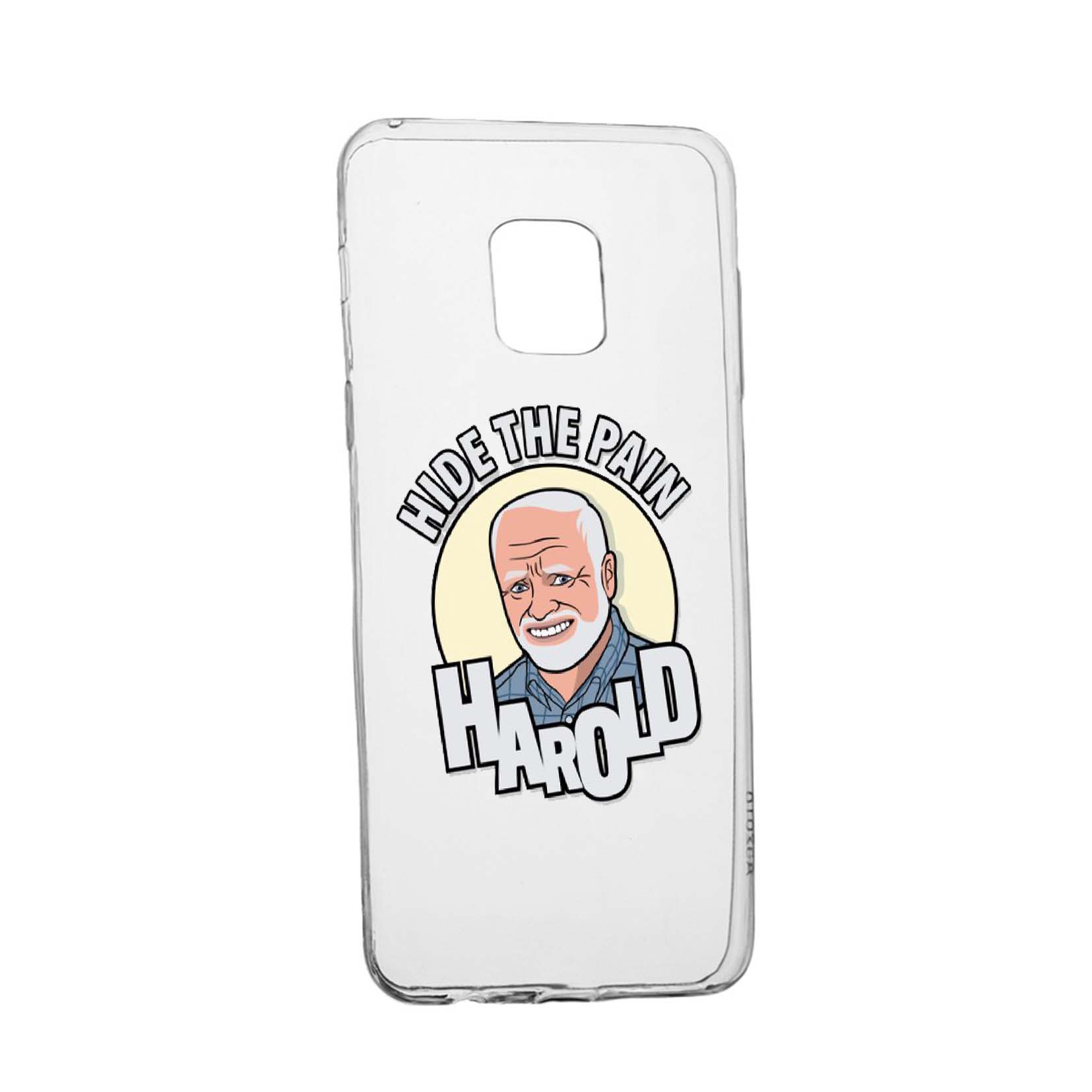 Husa Silicon Meme - Harold, Compatibila Cu Nokia XR20, rezistenta la uzura, anti-alunecare, 662
