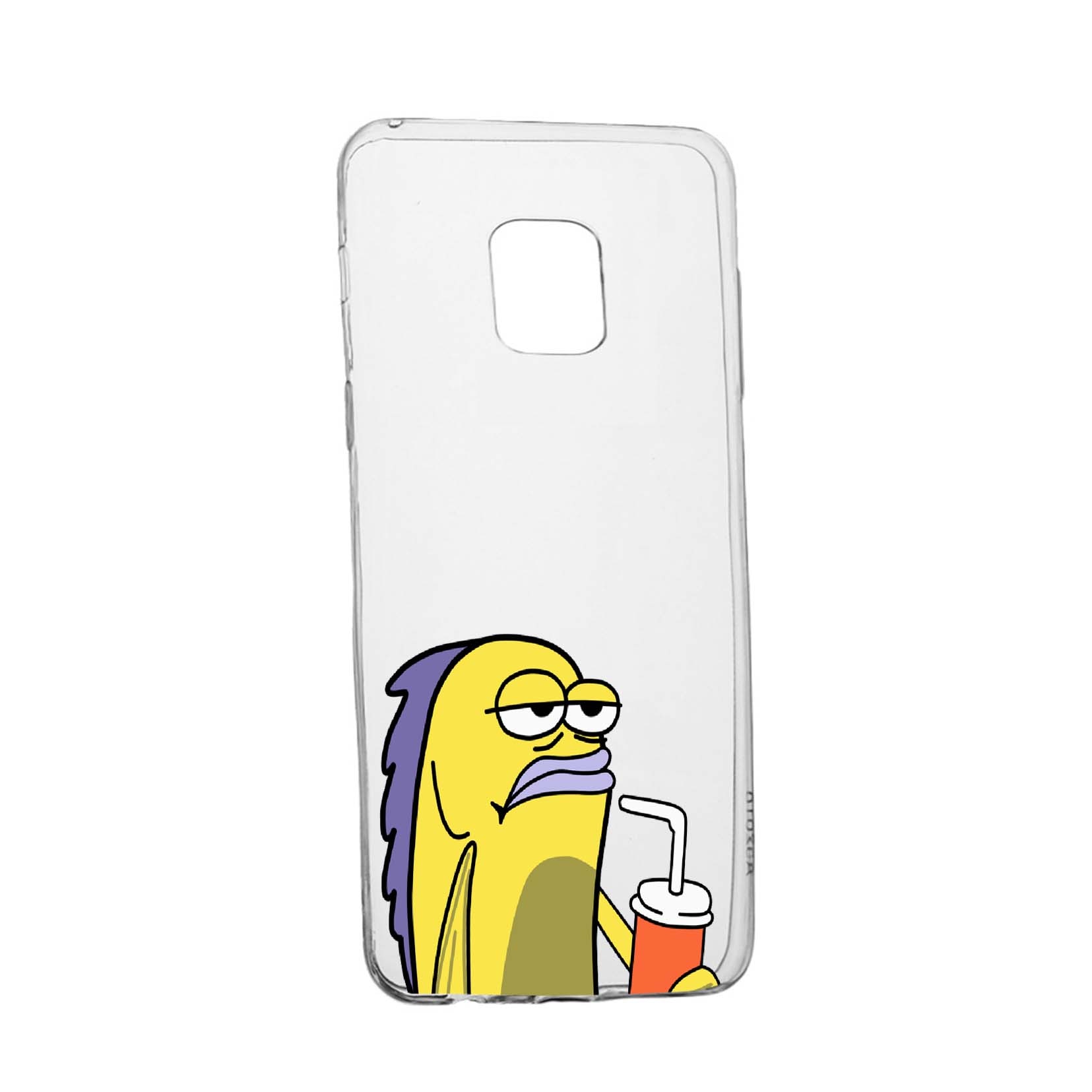 Husa Silicon Meme, Compatibila Cu Nokia XR20, rezistenta la uzura, anti-alunecare, 652