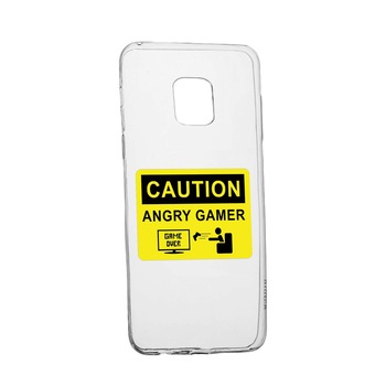 Husa Silicon Angry Gamer, Compatibila Cu Nokia XR20, rezistenta la uzura, anti-alunecare, 673 Husa Silicon Angry Gamer, Compatibila Cu Nokia XR20, rezistenta la uzura, anti-alunecare, 673