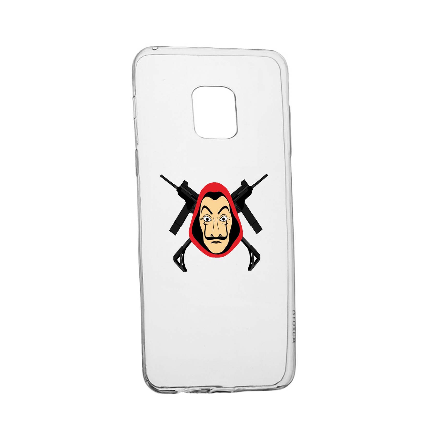 Husa Silicon La Casa De Papel, Compatibila Cu Nokia XR20, rezistenta la uzura, anti-alunecare, 714