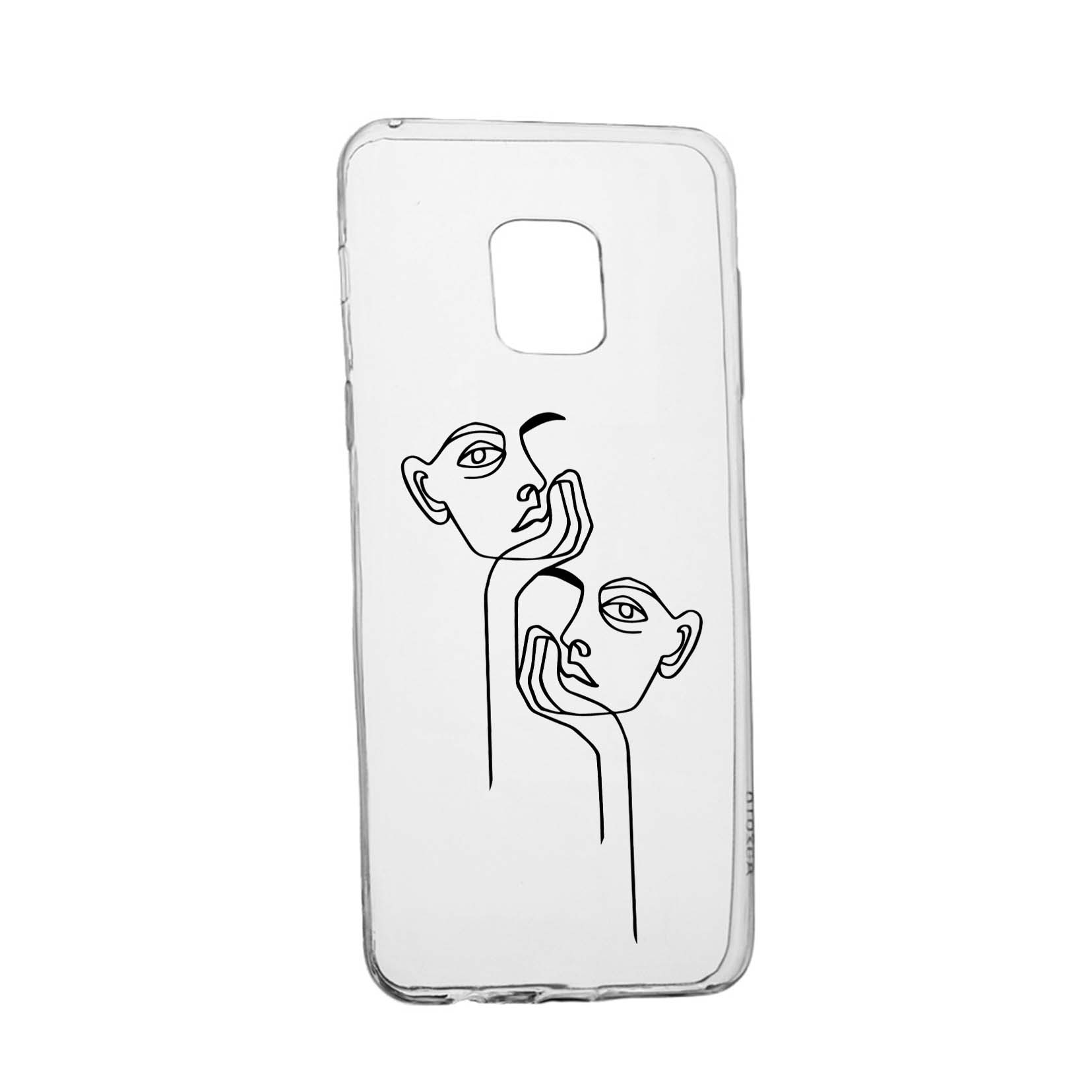 Husa Silicon Compatibila cu Nokia XR20, Boring, rezistenta la uzura, anti-alunecare, 737