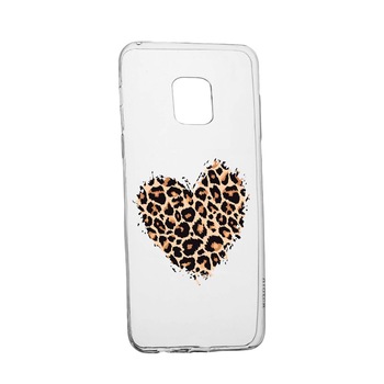 Husa Silicon Compatibila cu Nokia XR20, Leopard Heart, rezistenta la uzura, anti-alunecare, 761 Husa Silicon Compatibila cu Nokia XR20, Leopard Heart, rezistenta la uzura, anti-alunecare, 761
