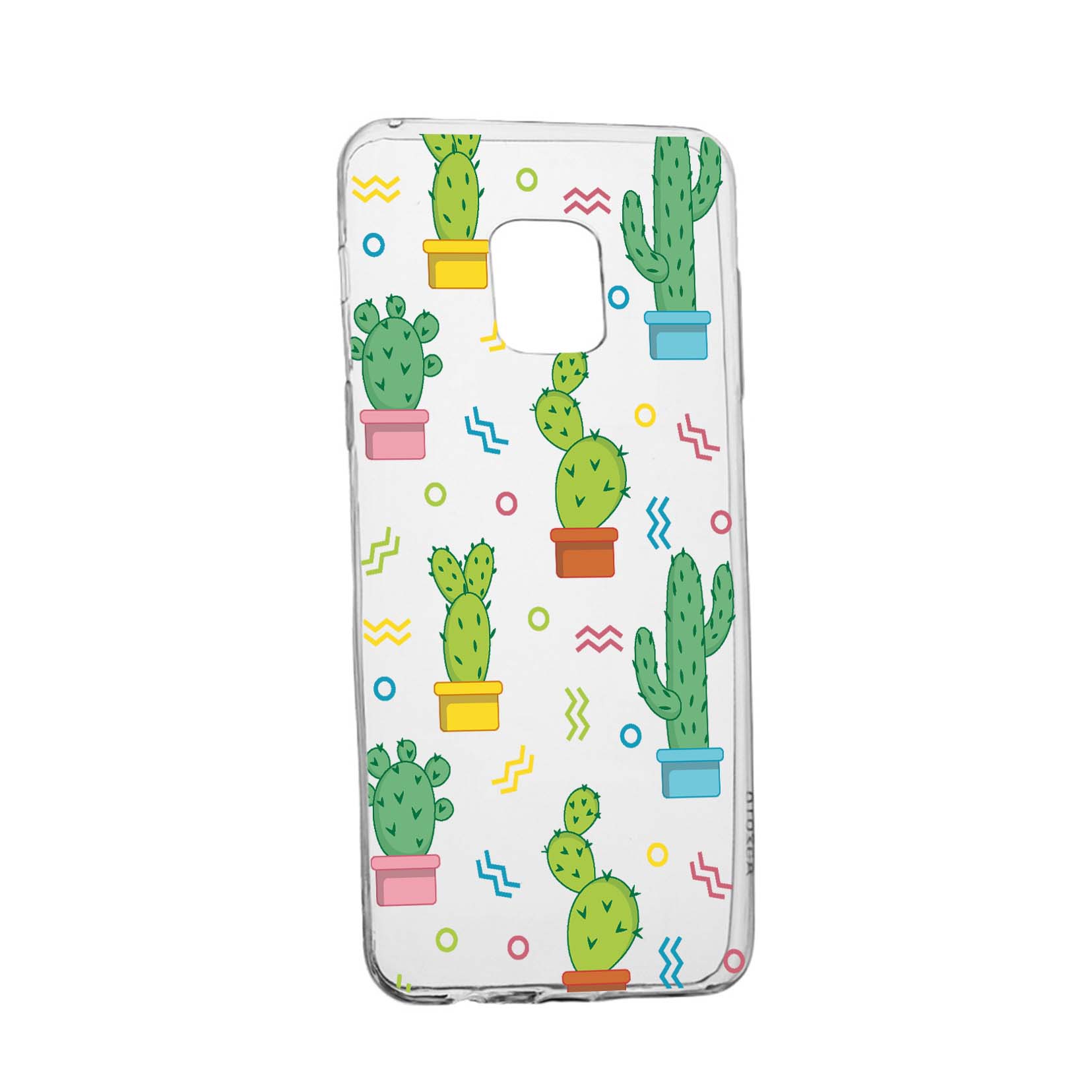 Husa Silicon Compatibila cu Nokia XR20, Cactus, rezistenta la uzura, anti-alunecare, 770