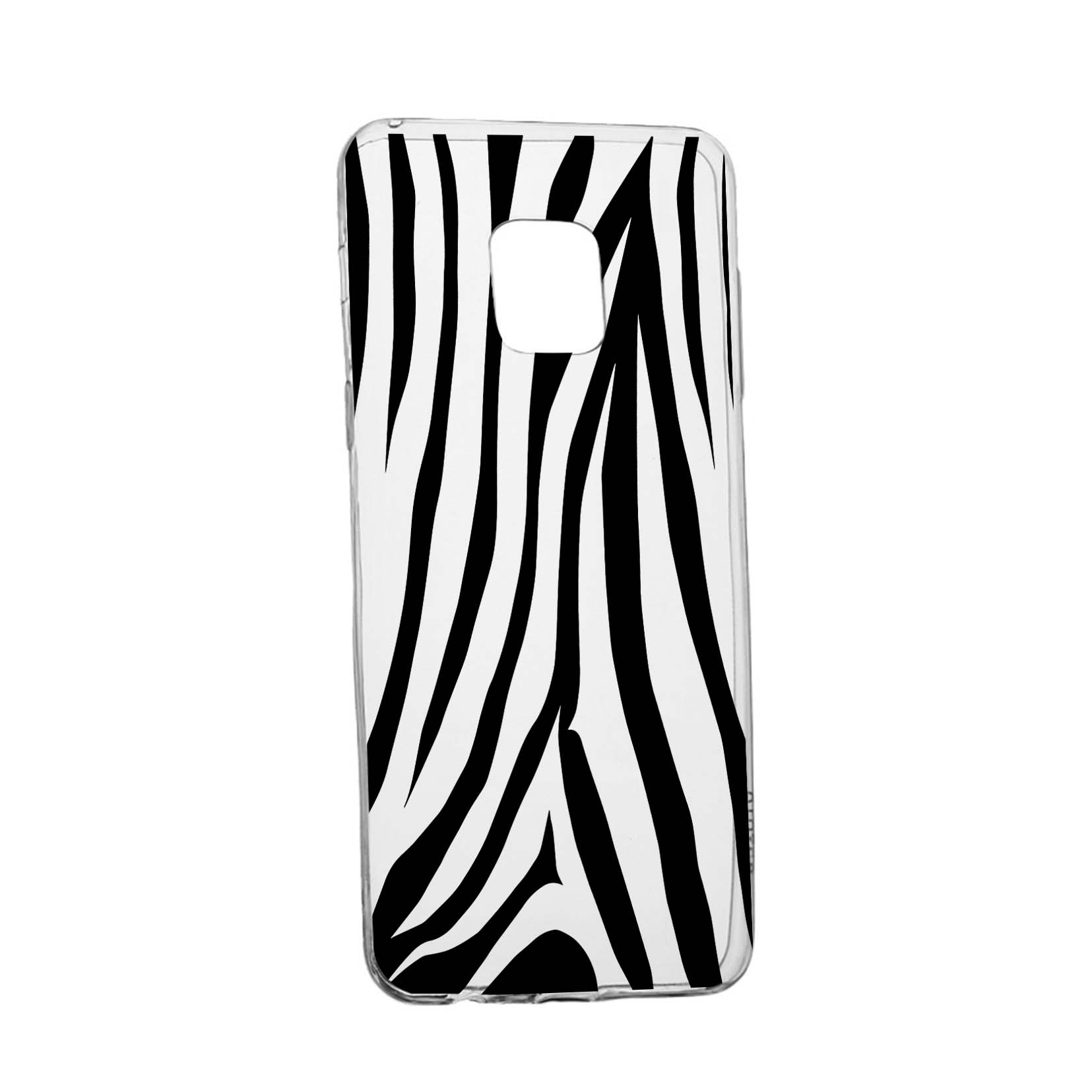 Husa Silicon Compatibila cu Nokia XR20, Black Zebra, rezistenta la uzura, anti-alunecare, 785