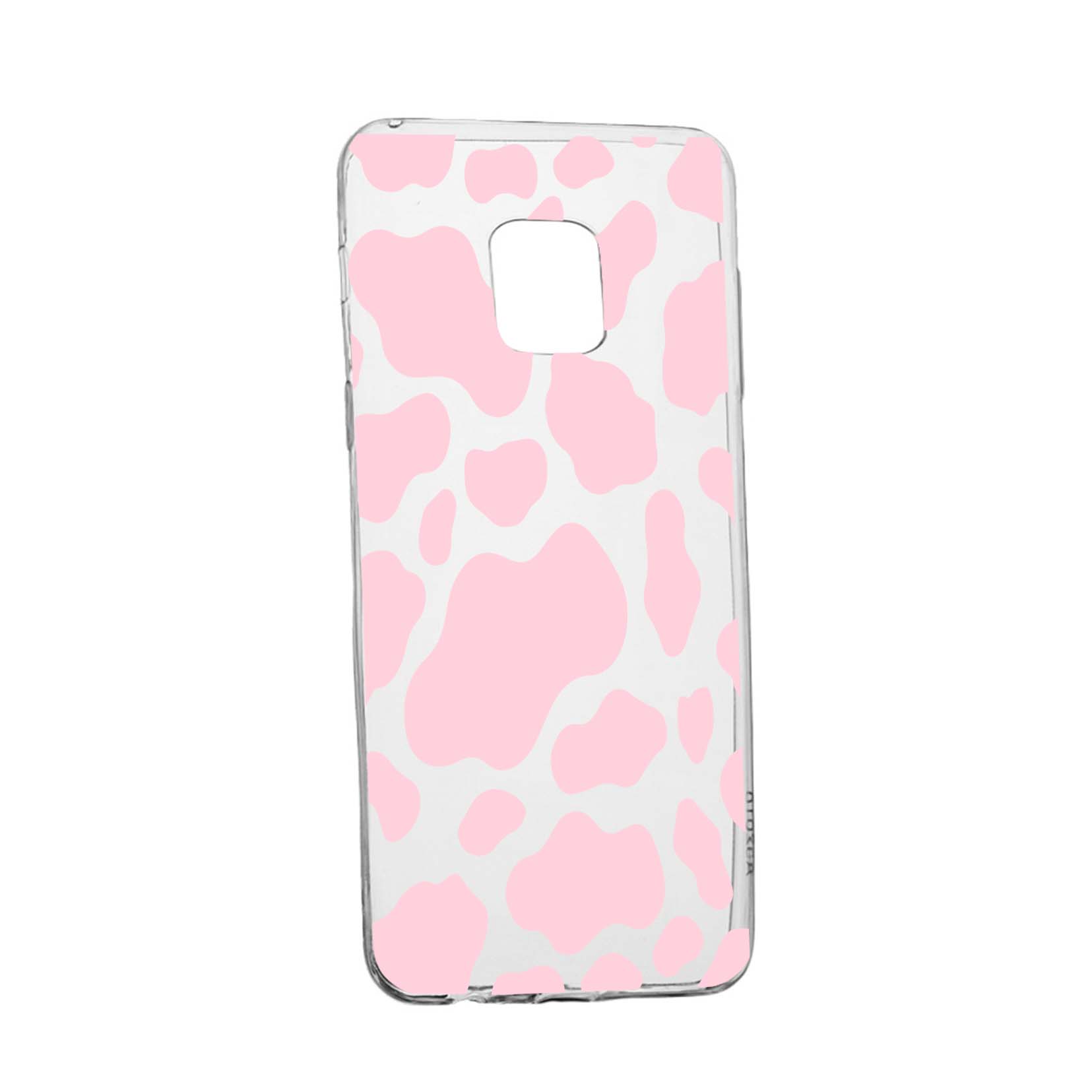 Husa Silicon Compatibila cu Nokia XR20, Pink Cow, rezistenta la uzura, anti-alunecare, 786