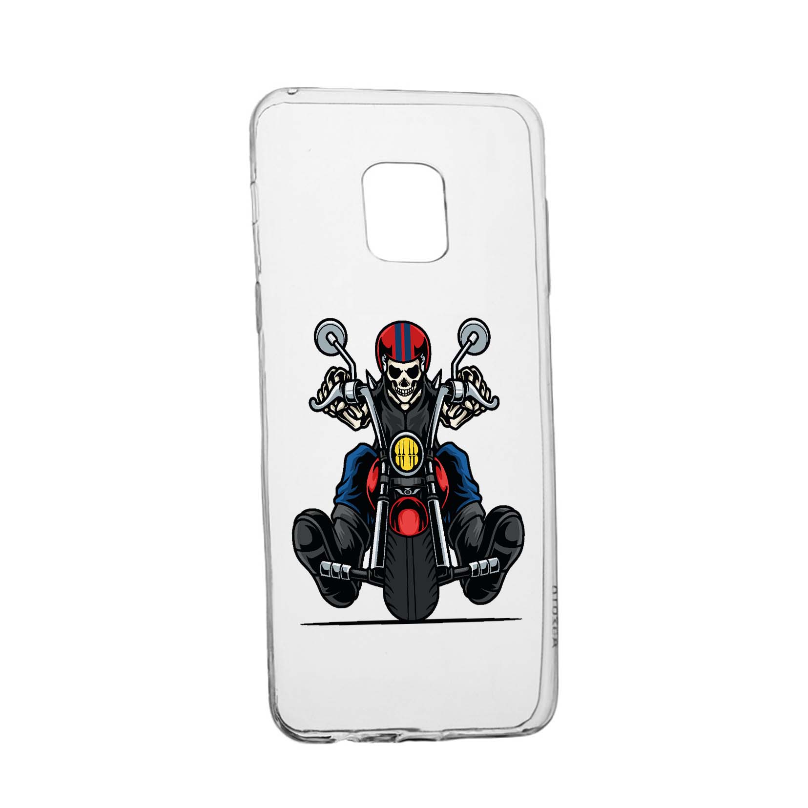 Husa Silicon Compatibila cu Nokia XR20, Biker, rezistenta la uzura, anti-alunecare, 822