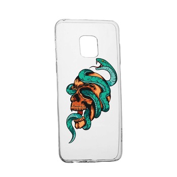 Husa Silicon Compatibila cu Nokia XR20, Skull, rezistenta la uzura, anti-alunecare, 831 Husa Silicon Compatibila cu Nokia XR20, Skull, rezistenta la uzura, anti-alunecare, 831