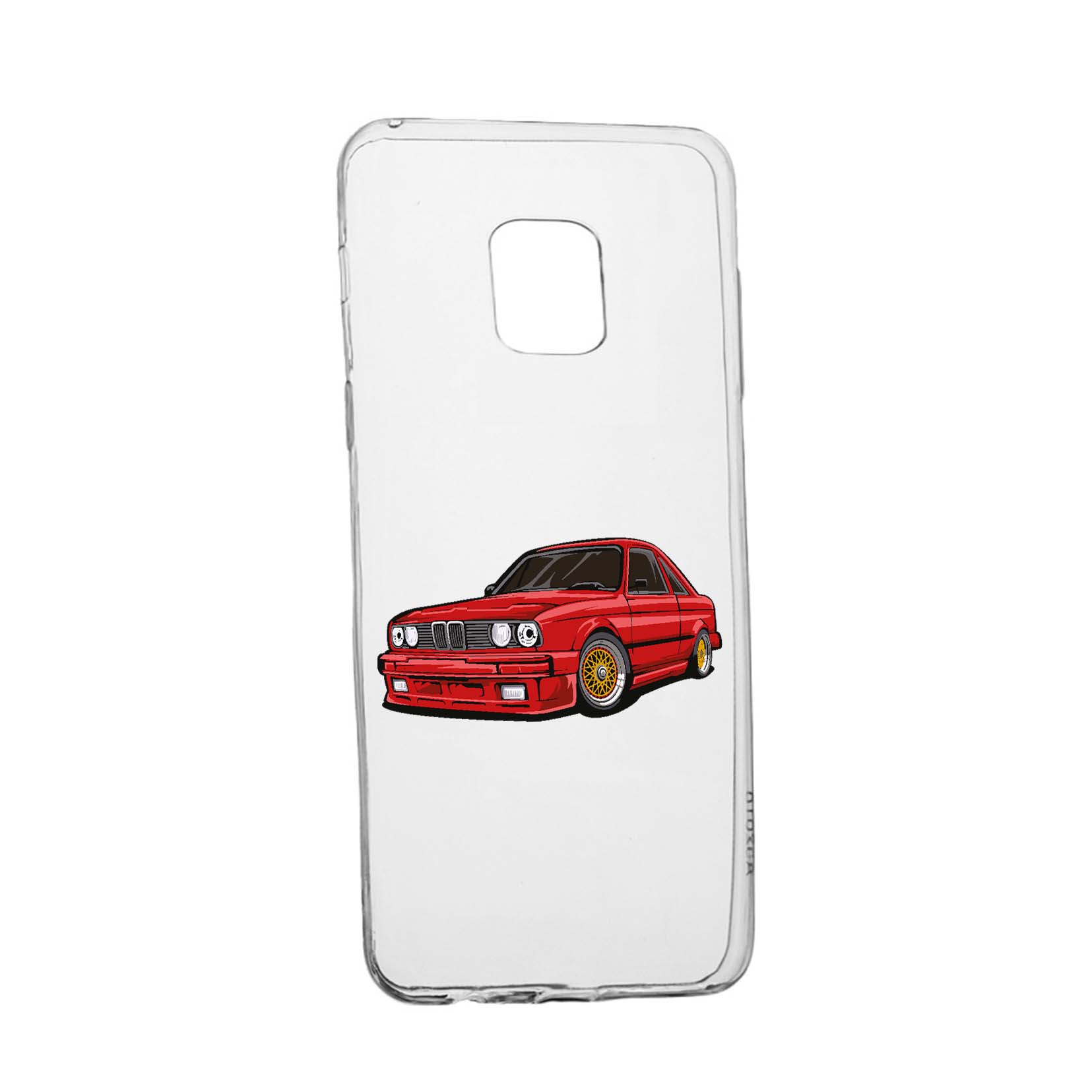 Husa Silicon Compatibila cu Nokia XR20, Old Car, rezistenta la uzura, anti-alunecare, 829