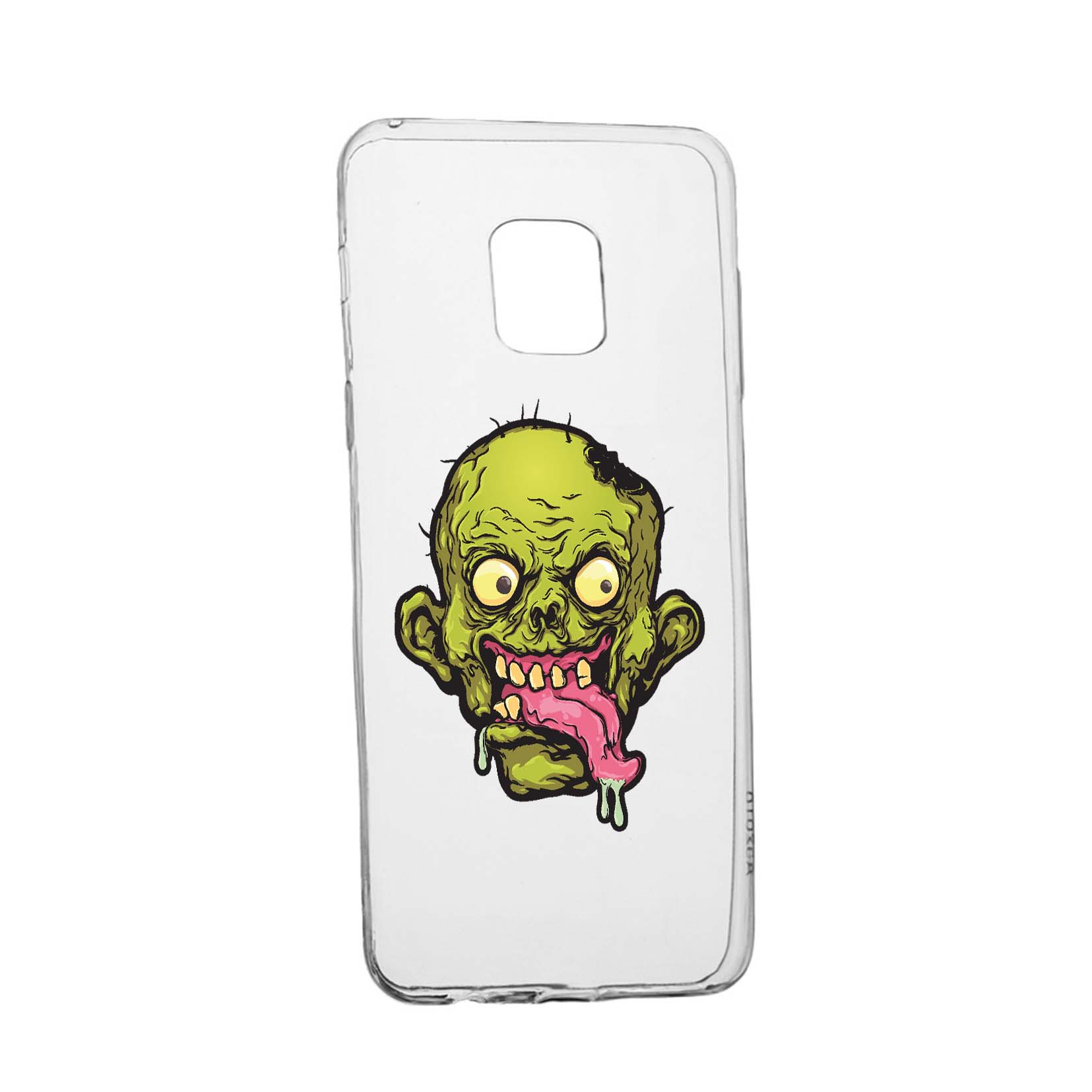 Husa Silicon Compatibila cu Nokia XR20, Zombie, rezistenta la uzura, anti-alunecare, 823