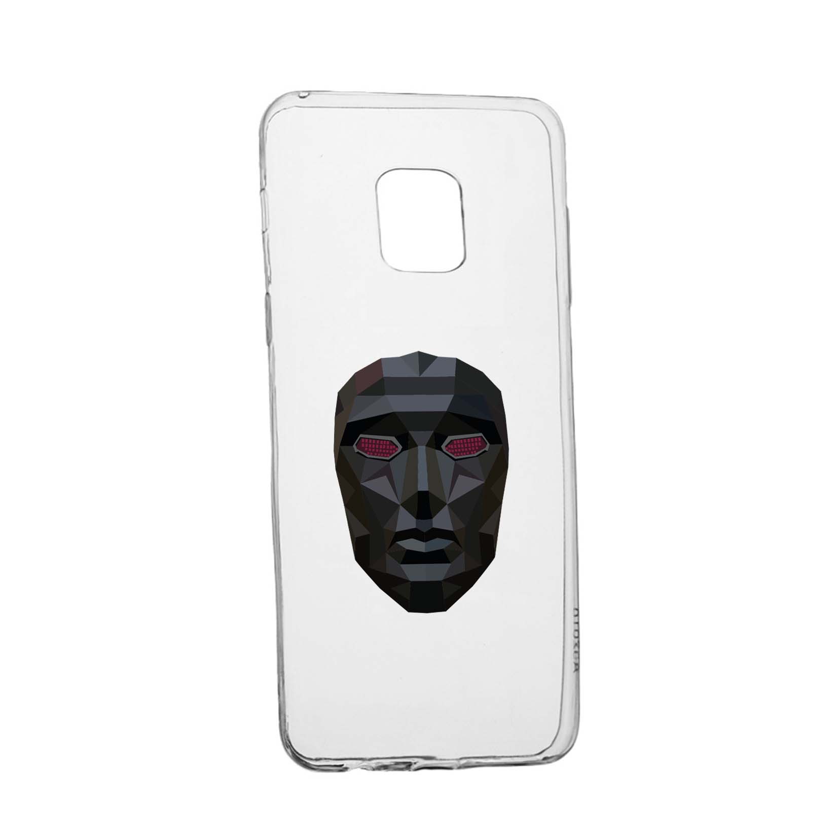 Husa Silicon Compatibila cu Nokia XR20, Squid Game - Mask, rezistenta la uzura, anti-alunecare, 844