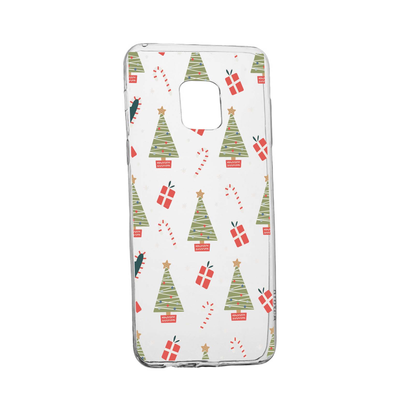 Husa Silicon Compatibila cu Nokia XR20, Christmas Pattern, rezistenta la uzura, anti-alunecare, 873