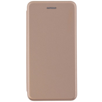 Husa Flip Carte Elegance pentru Nokia 1 Plus, Inchidere Magnetica, Gold Husa Flip Carte Elegance pentru Nokia 1 Plus, Inchidere Magnetica, Gold