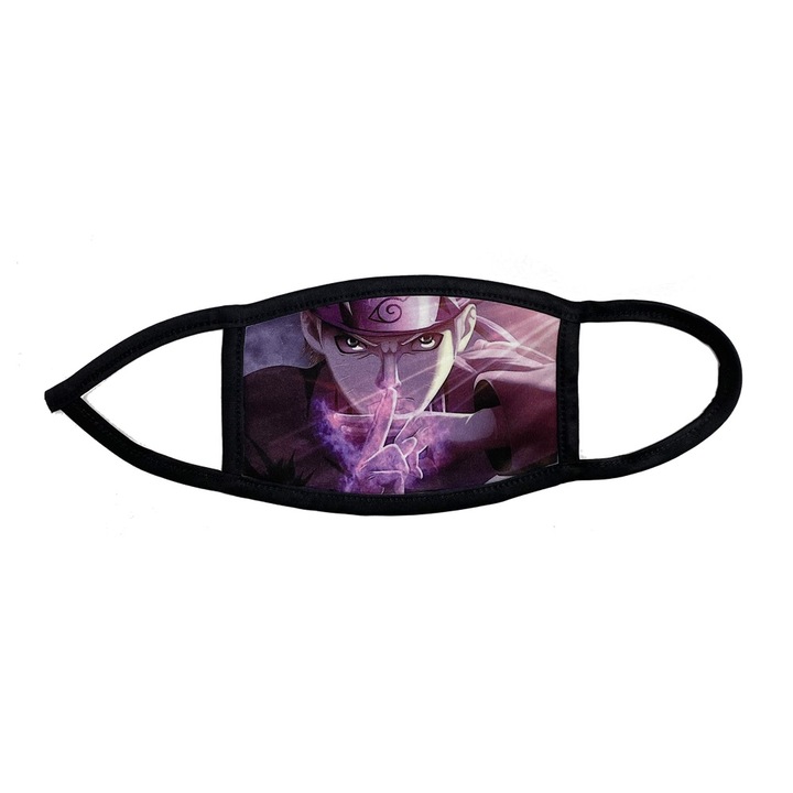 Masca faciala fashion reutilizabila naruto anime, poliester