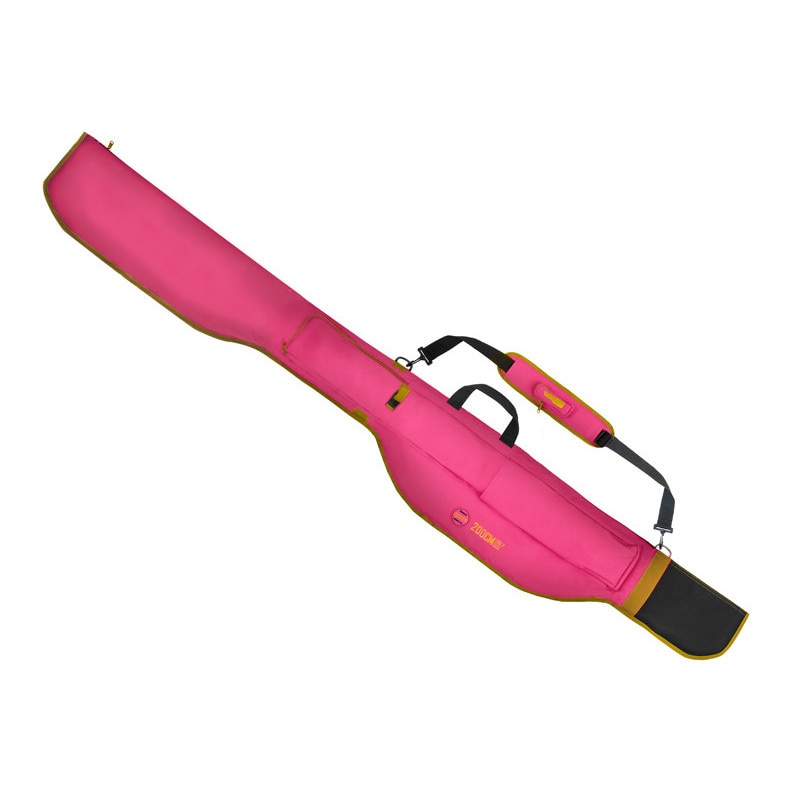 Husa cu 2 compartimente pentru Lansete pescuit, Delphin, Model Queen Lungime 200cm