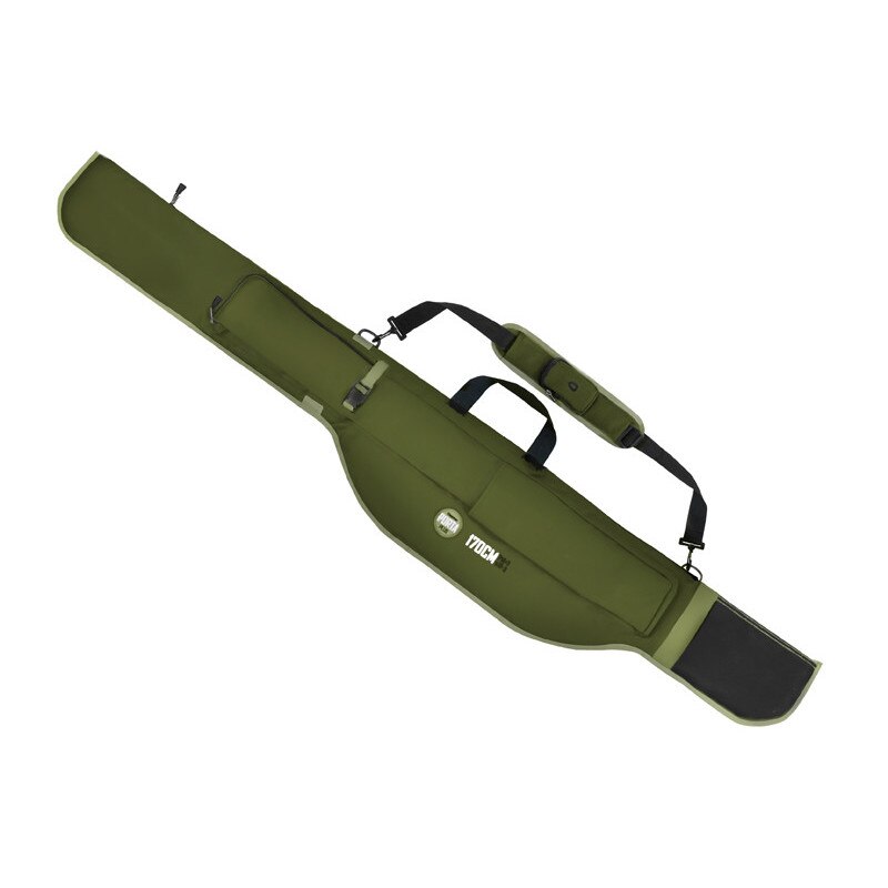 Husa cu 2 compartimente pentru Lansete pescuit, Delphin, Model Porta Plus Lungime 170cm