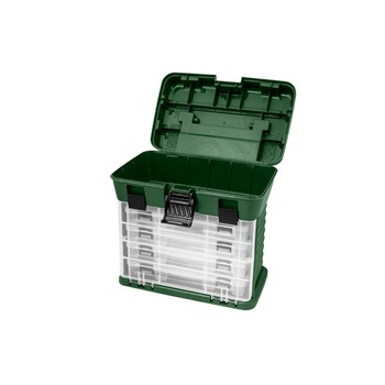 Cutie accesorii cu 5 compartiment pescuit, Delphin, Model TBX Mega Case Clip Dimensiuni 290x190x265mm Cutie accesorii cu 5 compartiment pescuit, Delphin, Model TBX Mega Case Clip Dimensiuni 290x190x265mm