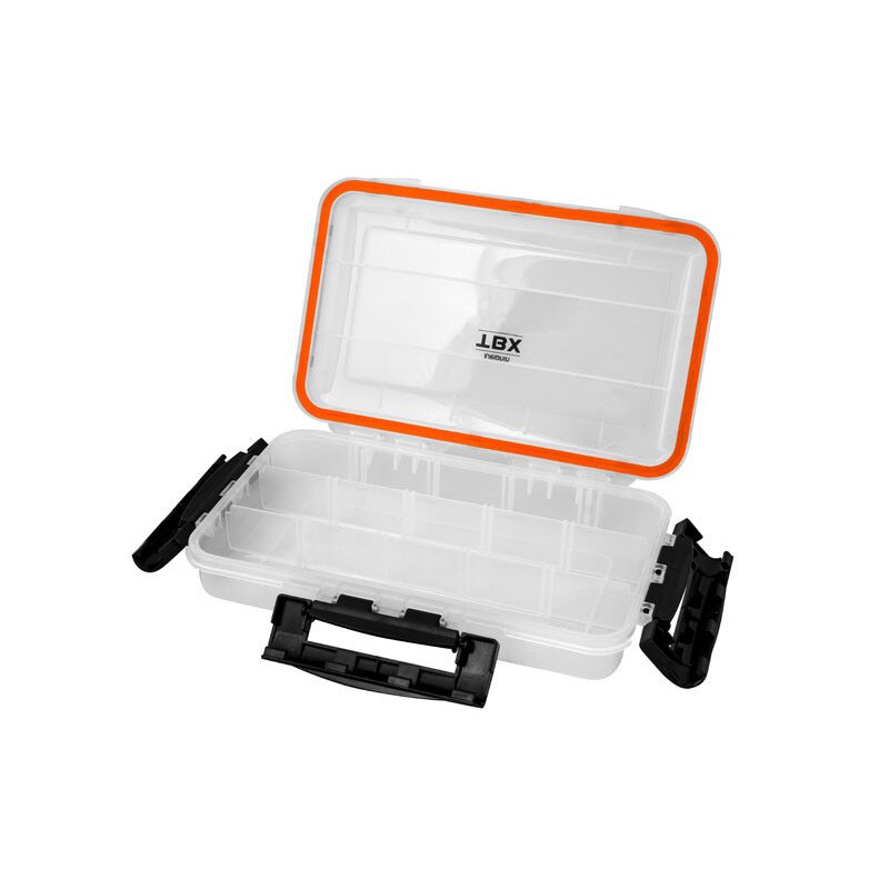 Cutie accesorii cu 3 compartimente pescuit, Delphin, Model TBX One Clip WP Dimensiuni 275x185x50mm