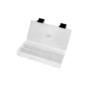 Cutie accesorii cu 3 compartimente pentru pescuit, Delphin, Model TBX One Clip Dimensiuni 228x112x35mm Cutie accesorii cu 3 compartimente pentru pescuit, Delphin, Model TBX One Clip Dimensiuni 228x112x35mm