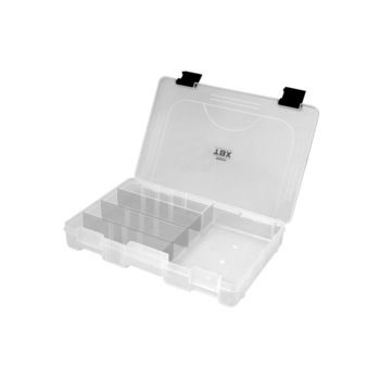 Cutie accesorii cu 5 compartimente pentru pescuit, Delphin, Model TBX One Clip Dimensiuni 275x185x45mm Cutie accesorii cu 5 compartimente pentru pescuit, Delphin, Model TBX One Clip Dimensiuni 275x185x45mm