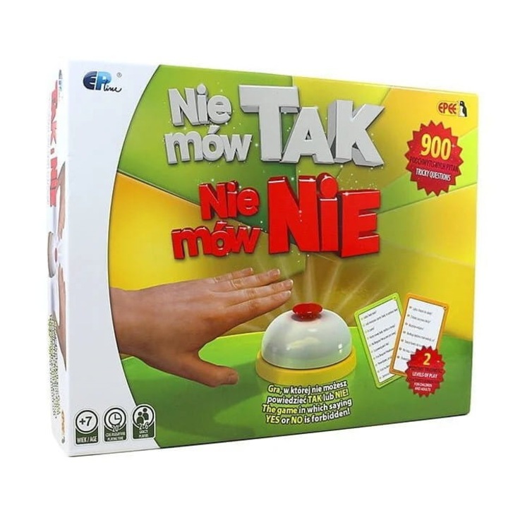 Ne mondj IGEN Ne mondj NEM-et Epee Társasjáték, 7+