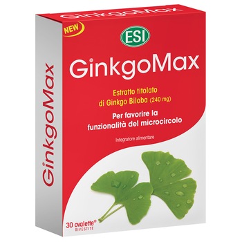 Supliment alimentar Ginkgomax 30 tablete, ESI Supliment alimentar Ginkgomax 30 tablete, ESI