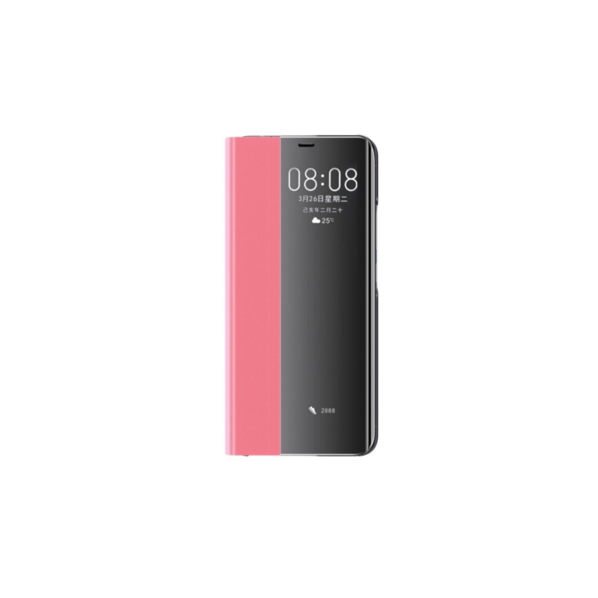Husa de protectie pentru Huawei P30 Pro, Sleep Case, Roz Negru