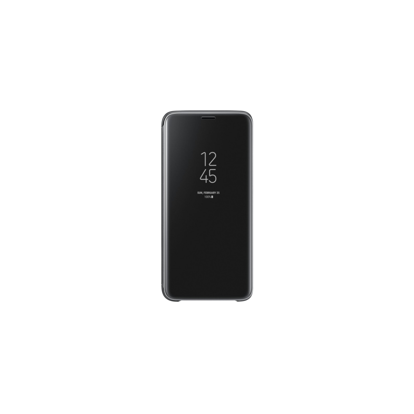 Husa de protectie pentru Samsung Galaxy M30 si A40s, Clear View, Negru