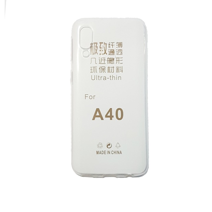 Husa pentru Samsung Galaxy A40, A405 transparent