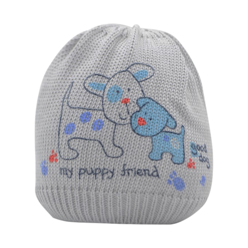 Caciula pentru baieti Aliap 4443-C-42-44, Gri 42-44 CM Standard