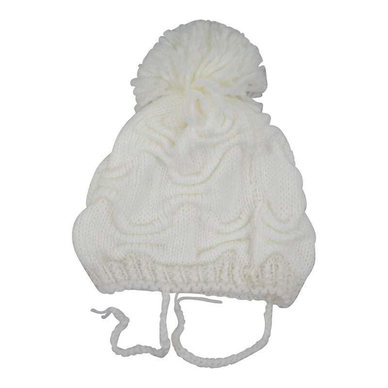 Caciula pentru copii Mini Junior CPBFMJ-1215-74, Alb 65295