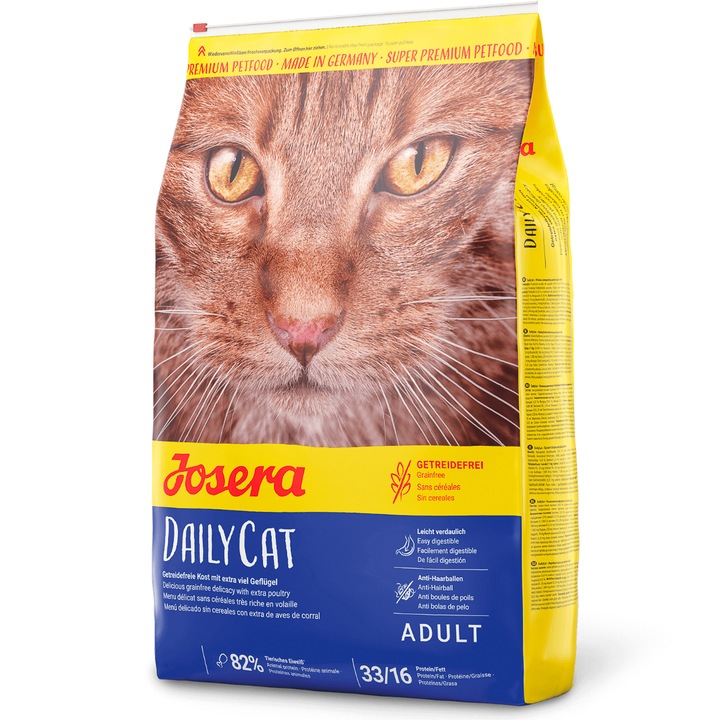 Hrana uscata pentru pisici Josera DailyCat, 4.25 Kg
