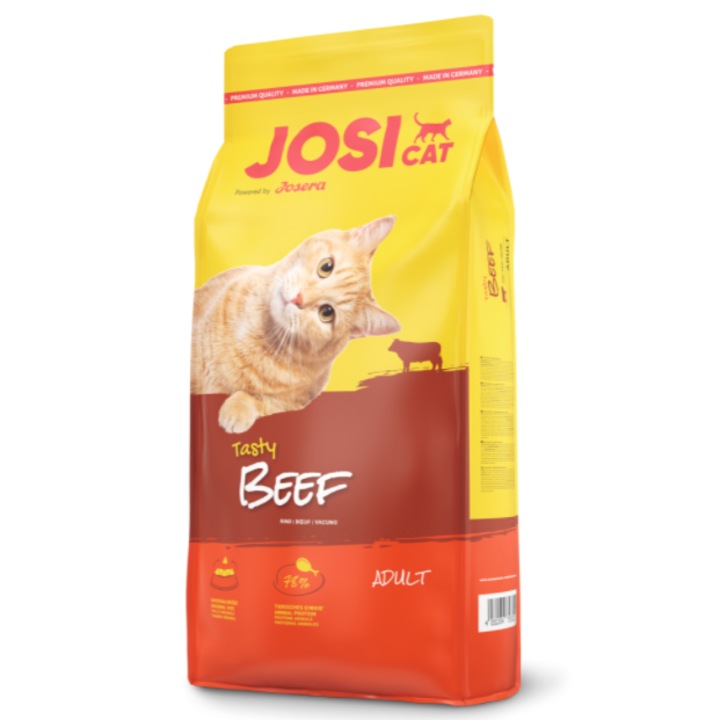Hrana uscata pentru pisici Josera JosiCat Tasty Beef, 18Kg