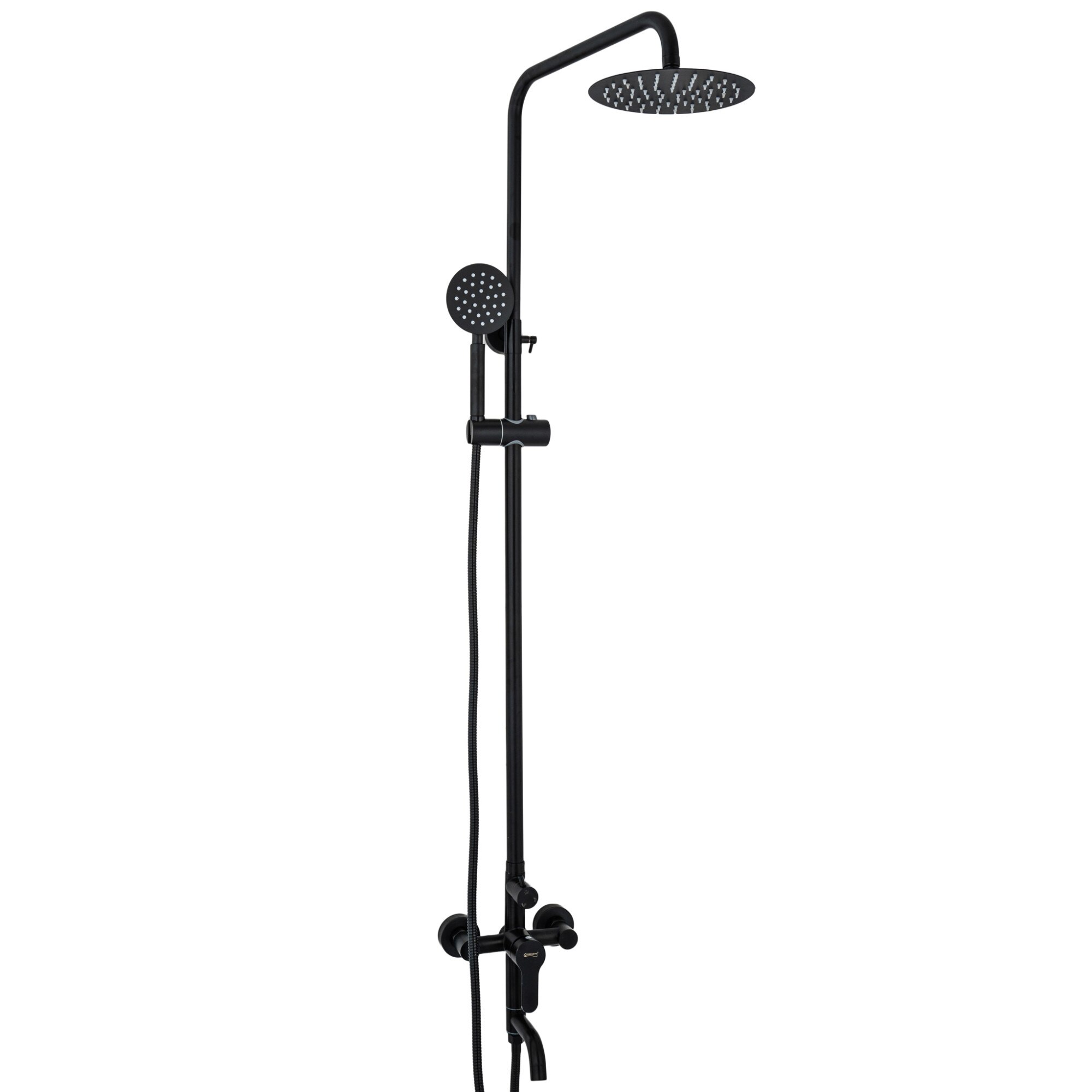 Coloana dus, trei functii, negru mat TRENDY'S