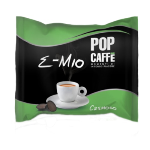 Capsule E Pop 2 Cremoso, compatibile A Modo Mio - 100 buc