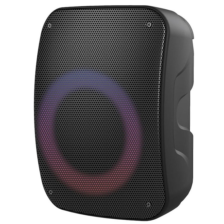 Boxa portabila rezistenta la apa si praf HOPESTAR A60, Bluetooth 5.1, 100W, 8h Autonomie, Lumini Colorate, TWS, Albastru