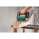 Fierastrau vertical pe acumulator Bosch UniversalSaw 0603011100, 18 V, 2600 curse/min, 100 mm adancime maxima taiere, 2 panze fierastrau, CutControl, protectie aschii, sabot de protectie, capac protectie transparent, fara acumulatpr/incarcator