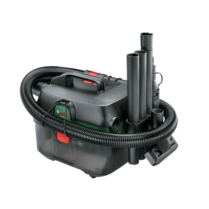 Акумулаторна прахосмукачка за мокро/сухо почистване Bosch AdvancedVac 06033E1000, 18 V, Без батерия/зарядно устройство